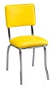 Детский стул со спинкой "Мини" кожзам (ярко желтый) (Арт. 4019)
