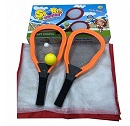 Ракетки для тенниса с мячом, пластик, в сетке (Арт. 200141896)