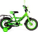 Велосипед двухколесный 12 "Pulse Sport" (зеленый-черный)