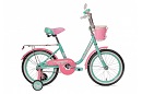 Велосипед двухколесный 16 "Black Aqua Принцесса" (мятно-розовый)
