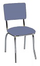 Детский стул со спинкой "Мини" кожзам (сиреневый перламутр) (Арт. 721)