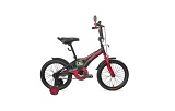 Велосипед двухколесный 16" Black Aqua "Sharp" (красный-черный)