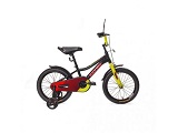 Велосипед двухколесный 18" Black Aqua "Rainer" (красный-желтый)
