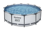 Каркасный бассейн "Steel Pro Max" (366х100см) 9150л, фильтр-насос 2006л/ч, лестница Bestway (56418)