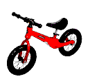 Беговел "Moby Kids Phoenix" колеса 12 (красный) (Арт. 641499)