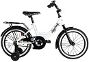 Велосипед двухколесный 16 "City-Ride Happy sunday" (бело-черный)